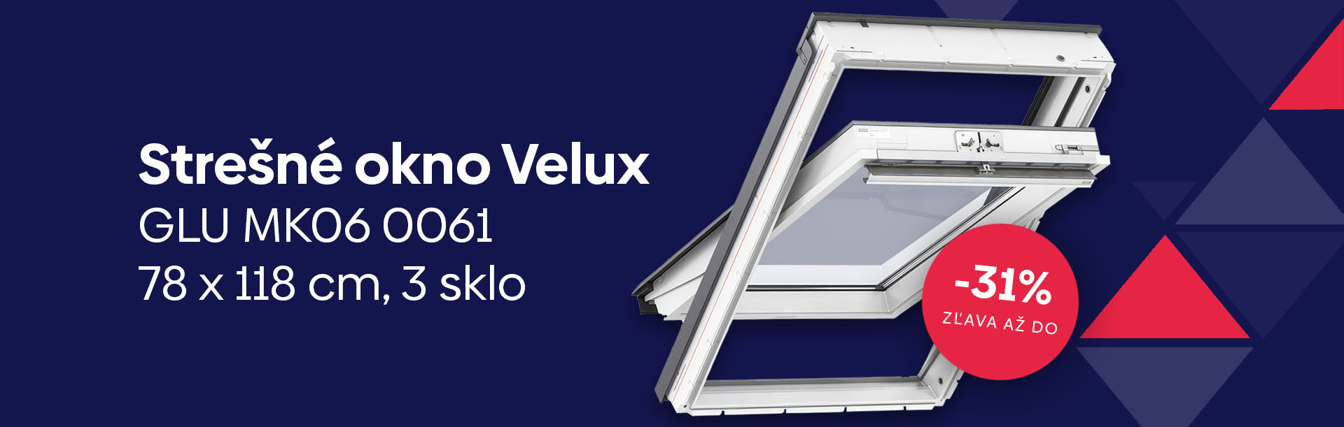 Strešné okno Velux